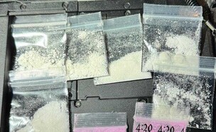 הסמים שנתפסו (צילום: דוברות המשטרה)