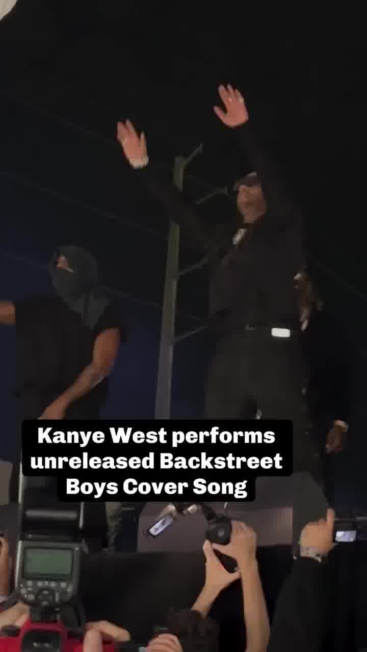 לזה לא ציפינו: קניה ווסט בקאבר לבקסטריט בויז