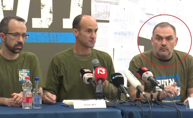 אלוף משנה (במיל') גרמן גילטמן בהצהרה של אחים לנשק