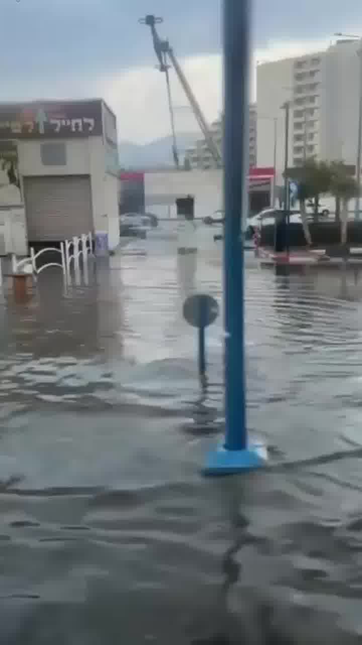 מערכת הניקוז באילת לא עמדה בעומס