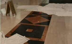 מים בלובי במלון רויאל ביץ' אילת (צילום: רשתות חברתיות לפי סעיף 27 א')