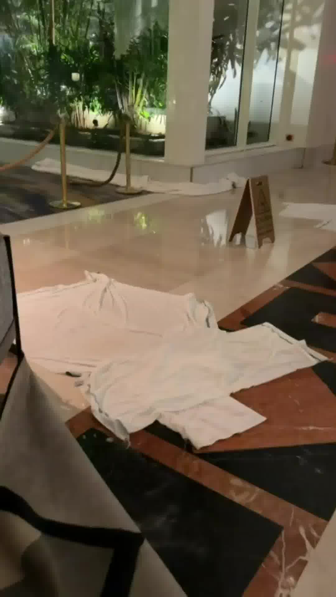 מלון רויאל ביץ׳ באילת לא עמד בעוצמת הגשמים