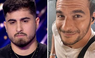 עמיר חדד, נוריאל ישר (צילום: עמיר חדד: מתוך אינסטגרם | נוריאל ישר: מתוך "הכוכב הבא של ישראל לאירוויזיון", קשת 12)