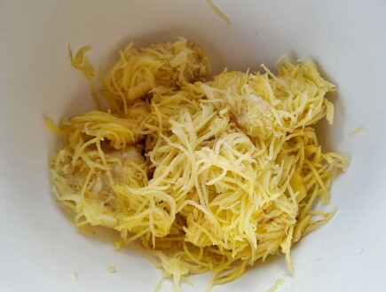 לביבות בנינג'ה - אייר פרייר. התפודים והבצל