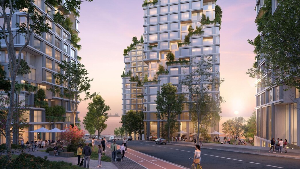 הדמייה של פרויקט קריית שפרינצק חיפה - קרדיט: תכנון: ארז אלה HQ אדר הדמייה של פרויקט קריית שפרינצק חיפה - קרדיט: תכנון: ארז אלה HQ אדר