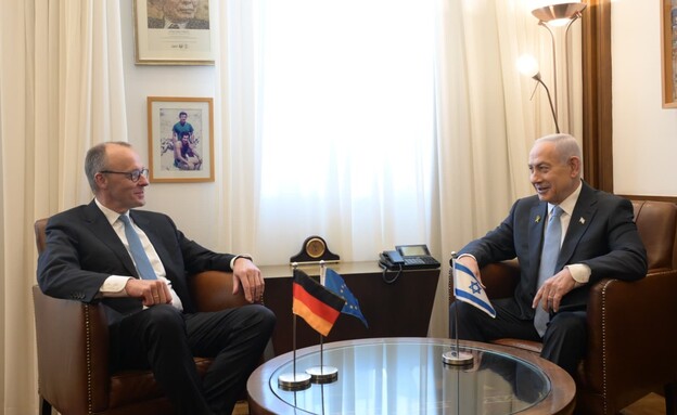 פגישת בנימין נתניהו עם קנצלר גרמניה פרידריך מרץ פגישת בנימין נתניהו עם קנצלר גרמניה פרידריך מרץ