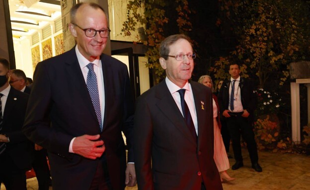 קנצלר גרמניה פרידריך מרץ והנשיא הרצוג