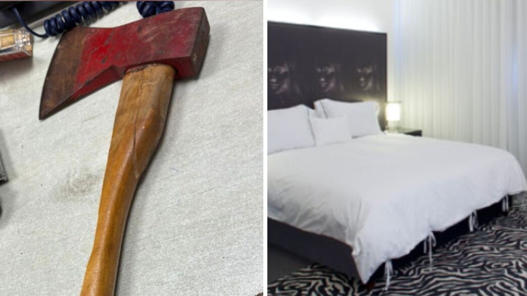 חדר במלון, גרזן חדר במלון, גרזן