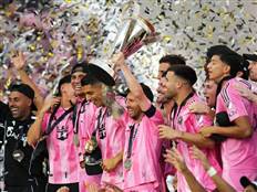 ליאו מסי אלוף ארה״ב (GETTY)