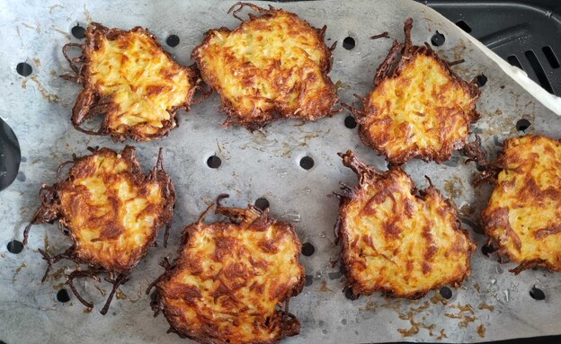 לביבות בנינג'ה - אייר פרייר. גרסת הלביבות הדקות