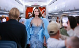 תצוגת אופנה באוויר (צילום: אדי דיין ובן עמי קרן)