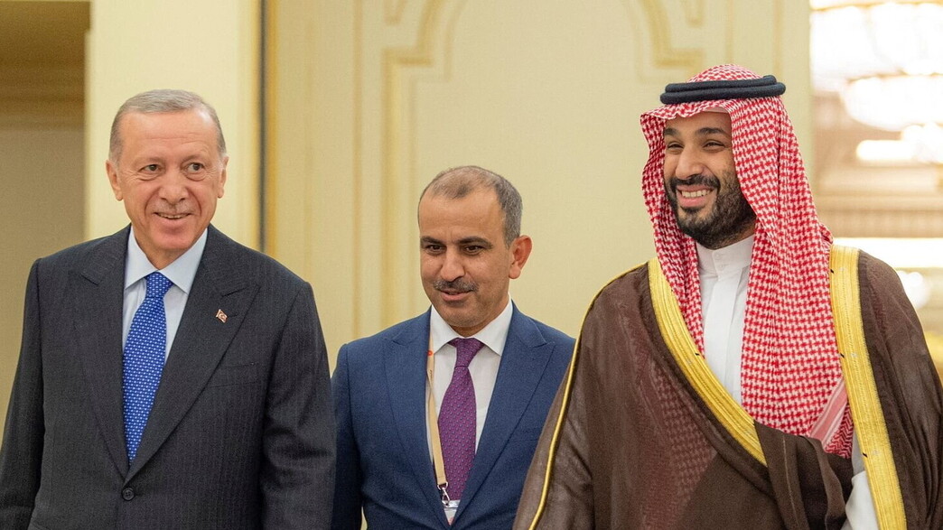 יורש העצר מוחמד בן סלמאן ונשיא טורקיה ארדואן יורש העצר מוחמד בן סלמאן ונשיא טורקיה ארדואן