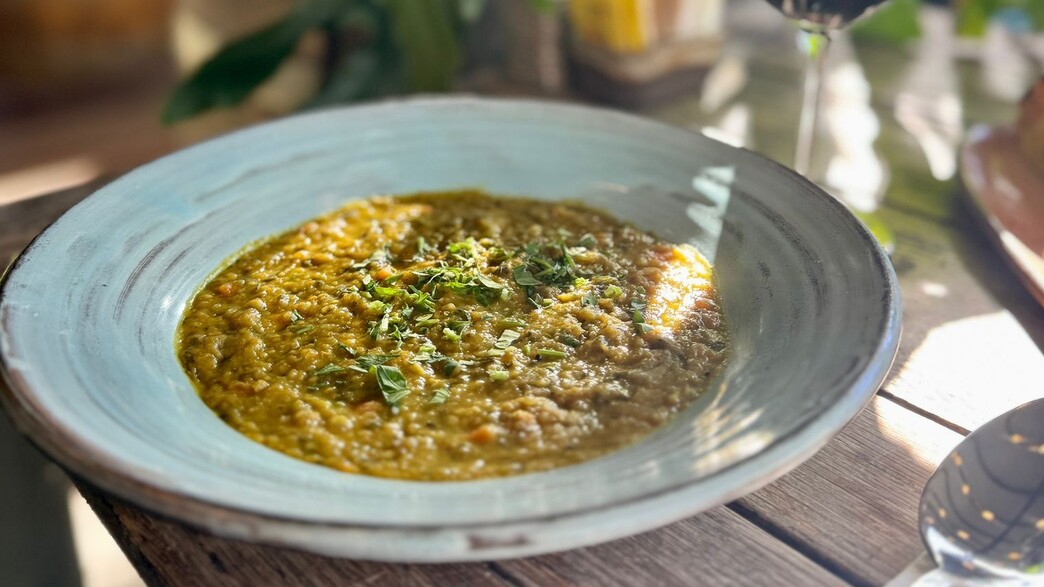 מרק עדשים הודי מרק עדשים הודי