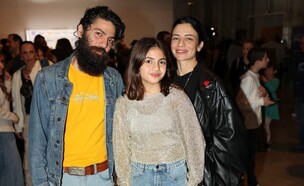 נינט, יוסי והילדה אמיליה (צילום: אור גפן, יח"צ)