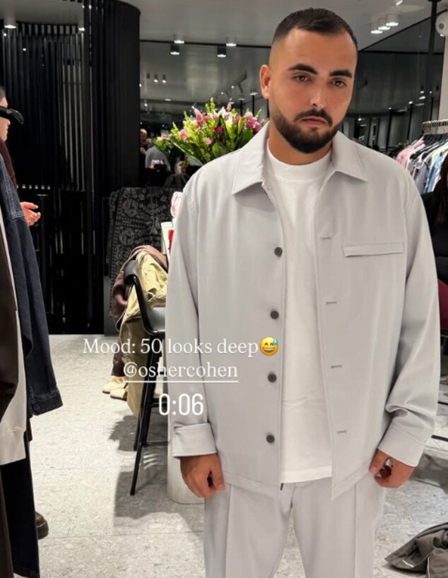 אושר כהן חטוב לקראת החתונה אושר כהן חטוב לקראת החתונה