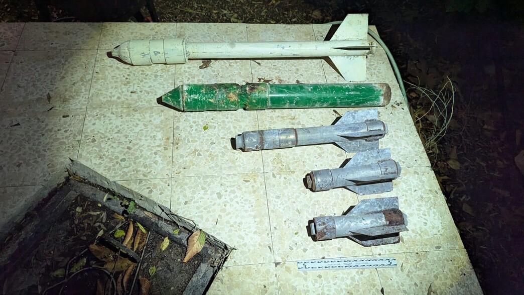 הרקטות שאותרו הרקטות שאותרו