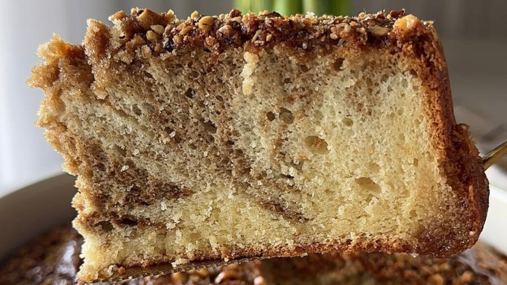 עוגת שיש קפה אוורירית