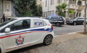 זירת האירוע ברחוב יבנה בתל אביב (צילום: דוברות זק"א)