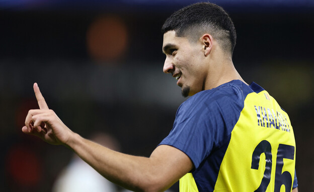 ענאן חלאיילי ליגת האלופות (צילום: רויטרס)