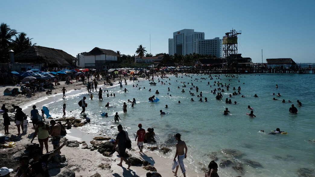 חוף קנקון במקסיקו חוף קנקון במקסיקו