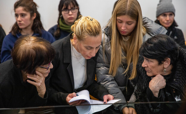 משפחתה של ליטל יעל מלניק בבית המשפט, 2023 משפחתה של ליטל יעל מלניק בבית המשפט, 2023