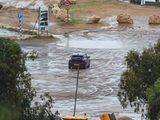 העיר שלכם ברשימה? בדקו כמה גשם ירד אצלכם