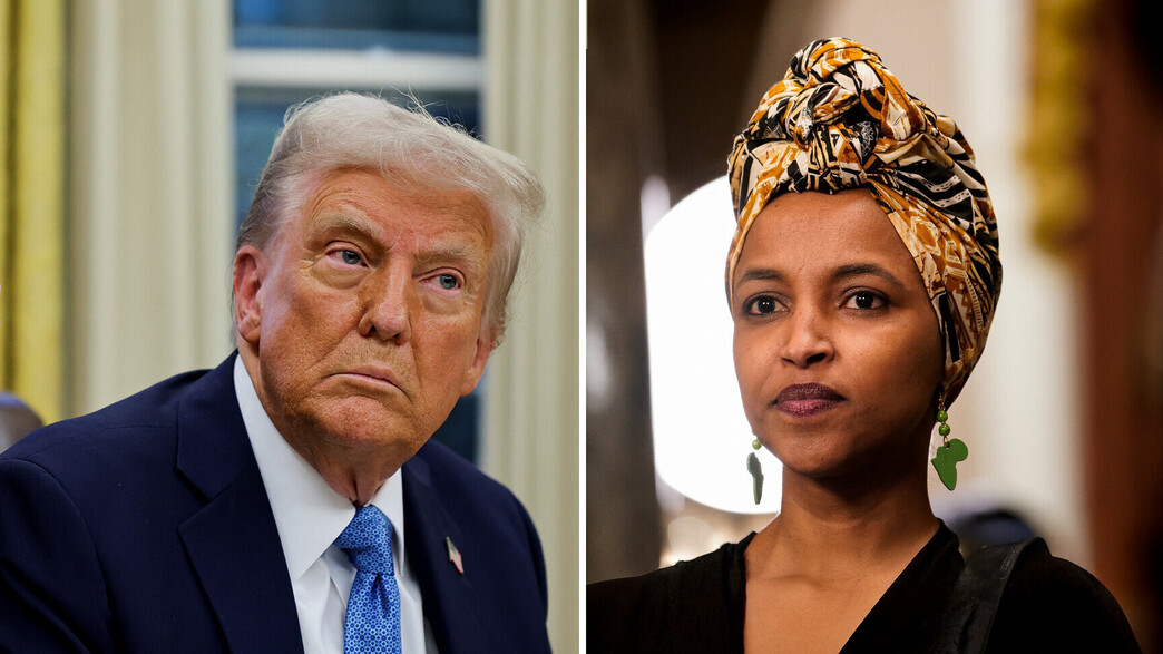 אליהאן עומאר ודונלד טראמפ