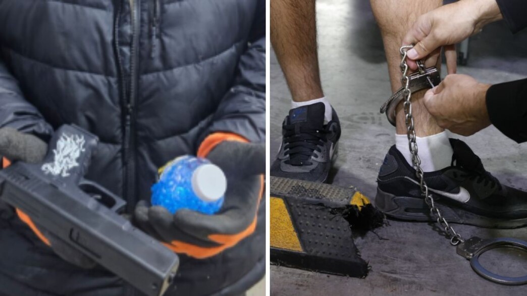 מעצר, נשק מעצר, נשק