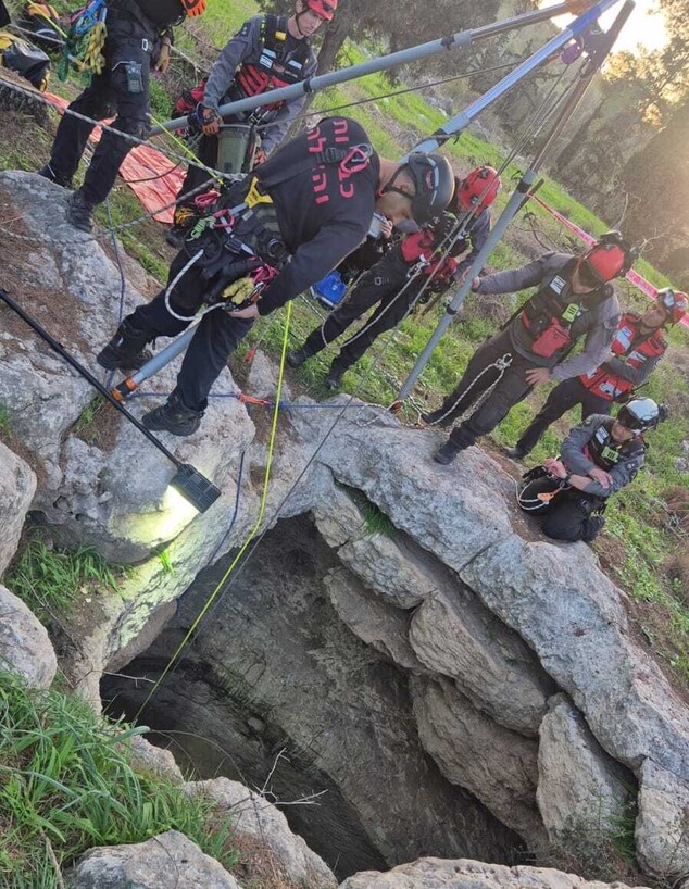 זירת החילוץ - בית גוברין זירת החילוץ - בית גוברין