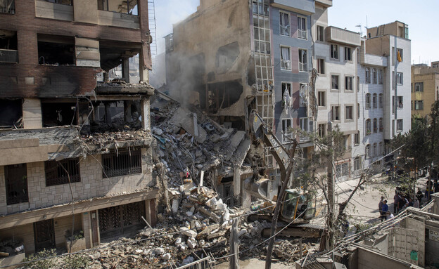 תקיפה ישראלית באיראן (צילום: Majid Saeedi, getty images)