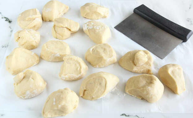 בצק סופגניות - שיטת הגלגול