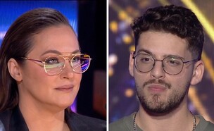 איתי עברון, קרן פלס (צילום: מתוך הכוכב הבא לאירוויזיון)