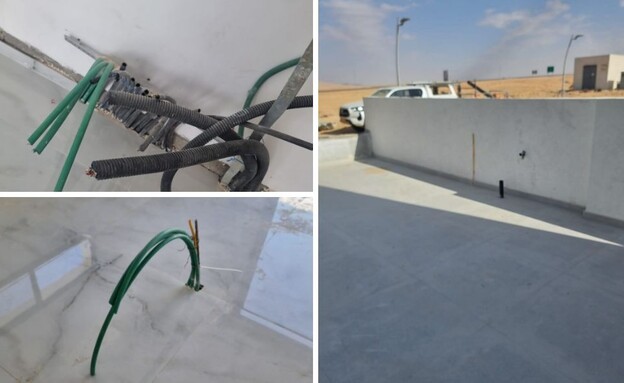 הנזק שנגרם לבית