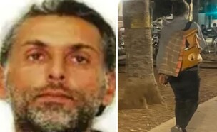 מימין: אליהו מומן כפי שתועד על ידי תושבי ת"א