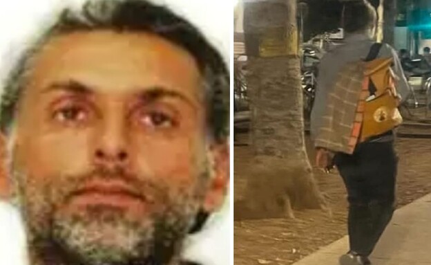 מימין: אליהו מומן כפי שתועד על ידי תושבי ת"א