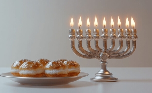 מתי מדליקים נרות חנוכה 2025 (AI: mako)