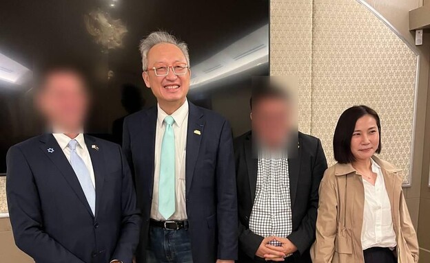 סגן שר החוץ הטייוואני פרנסואה וו בישראל