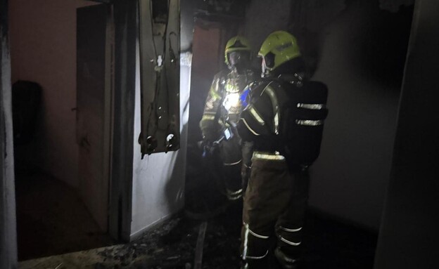 שרפה במועצה בצפון