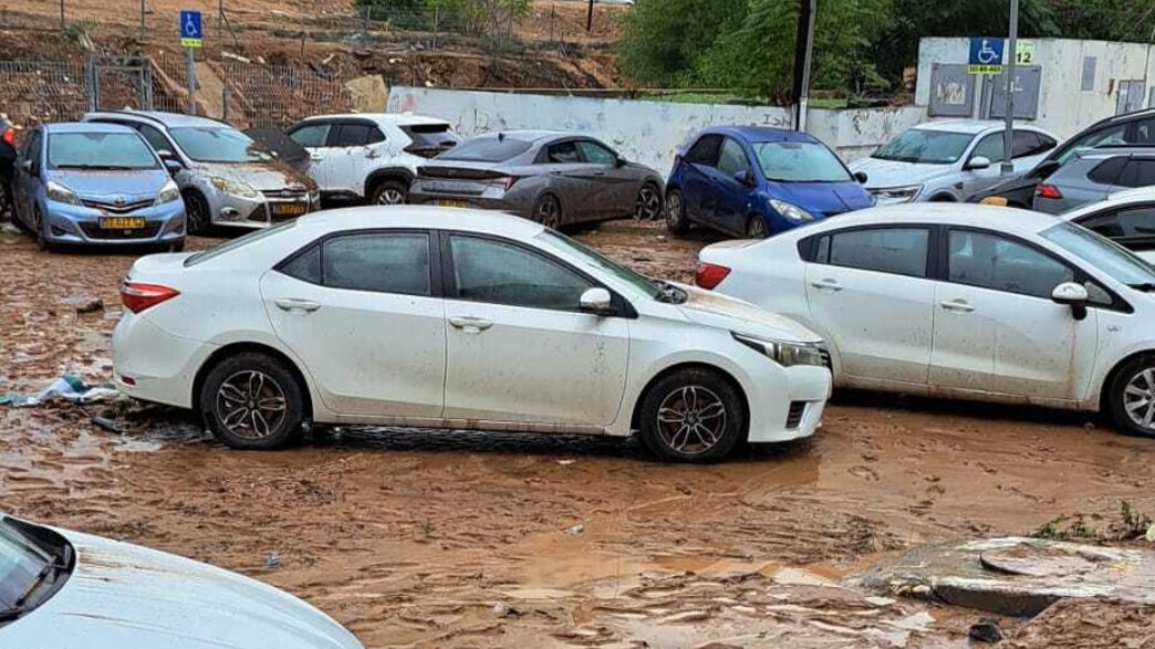 נזקי ההצפות בקריית גת נזקי ההצפות בקריית גת