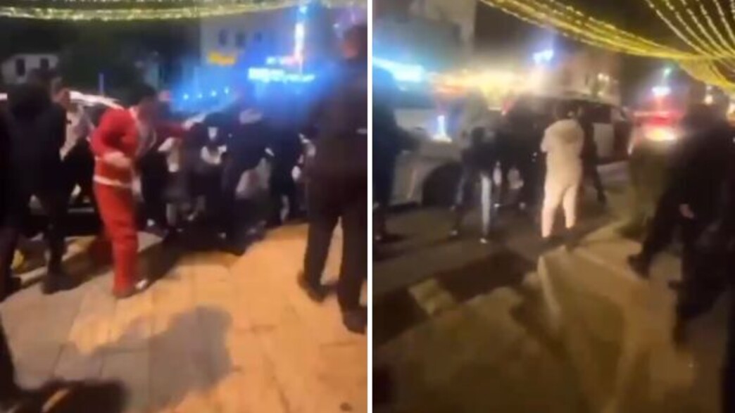 קטטה המונית בחיפה