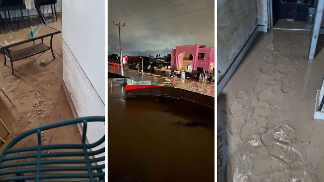 "יש פה בלגן שלם": התיעודים החריגים מהדרום אחרי הסערה "יש פה בלגן שלם": התיעודים החריגים מהדרום אחרי הסערה