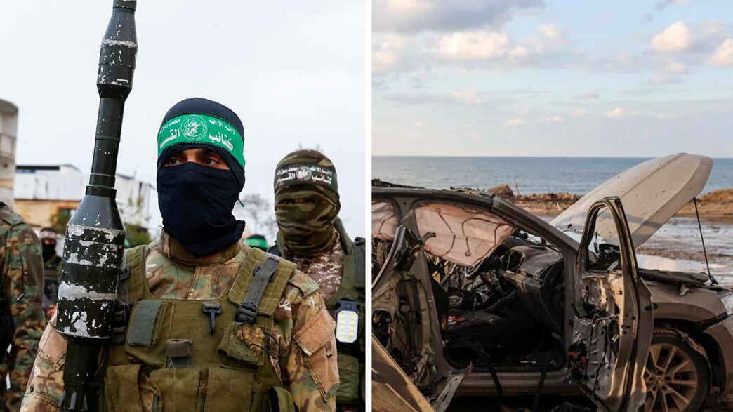 מחבלי חמאס וזירת התקיפה מחבלי חמאס וזירת התקיפה