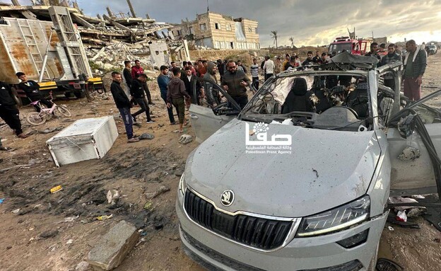 זירת ניסיון החיסול: הרכב שהותקף שבו ככל הנראה נסע סעד זירת ניסיון החיסול: הרכב שהותקף שבו ככל הנראה נסע סעד