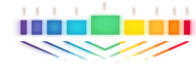 לוגו חג אורים שמח מערוץ 12