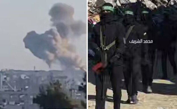 המחבלים ברצועה והתקיפות המחבלים ברצועה והתקיפות