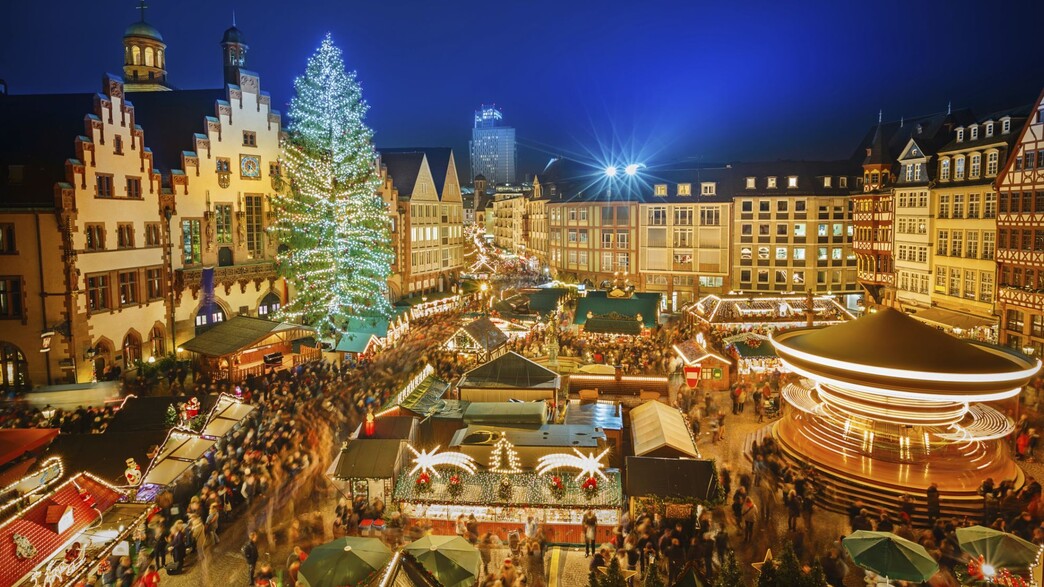 שוק חג מולד בפרנקפורט, גרמניה