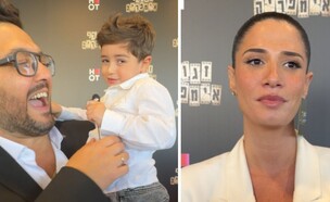 חן אמסלם, מאור זגורי והירו  (צילום: mako)