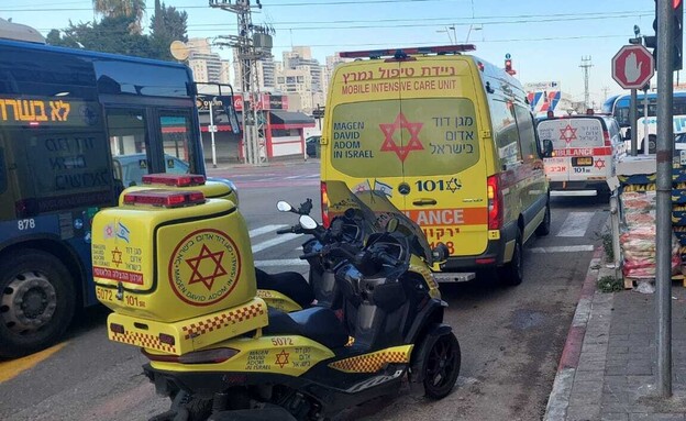 זירת השרפה בפתח תקווה