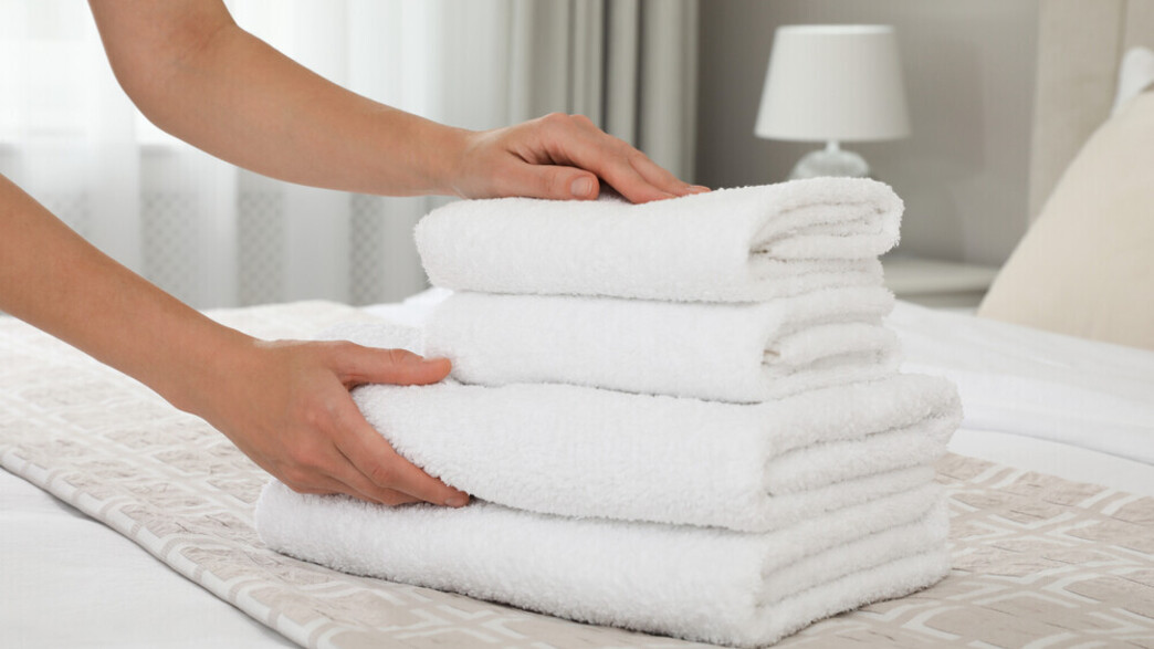 מגבות לבנות מגבות לבנות