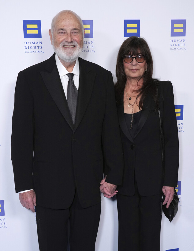 רוב ריינר ומישל סינגר במרץ 2025 רוב ריינר ומישל סינגר במרץ 2025